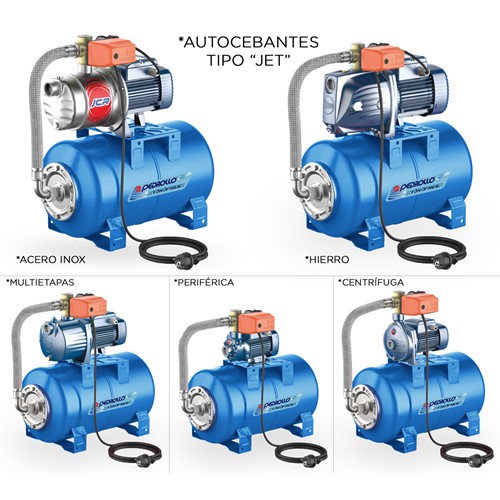 HYDROFRESH MR - Equipo hidroneumático con tanque de membrana