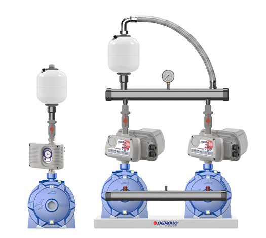 PUMP MASTER 2CP - Sistema de presión de doble impulsor